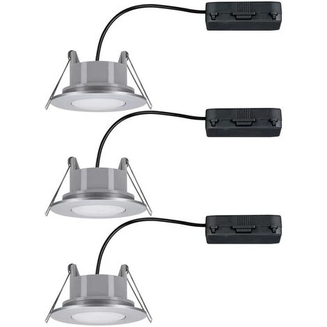 Nouveau ???? Spot LED Encastrable Pour Salle De Bains Paulmann Calla 99929 N/A Puissance: 18 W Blanc Neutre N/A ???? 2 Nouveau ???? Spot LED Encastrable Pour Salle De Bains Paulmann Calla 99929 N/A Puissance: 18 W Blanc Neutre N/A ???? – Image 2