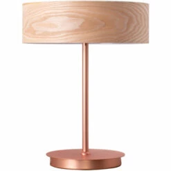Promo ???? Lampe De Table De Luxe Salle à Manger Bois Lampe Latérale En Cuivre Veilleuse Paulmann 79647 ????