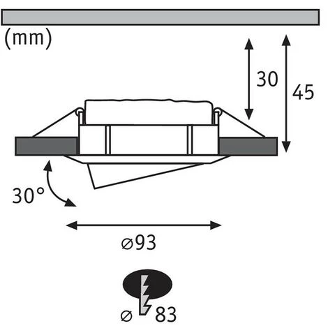 Le moins cher ???? PAULMANN Spots Encastrés LED Nova Orientable - Chrome - 3x6.8W - IP65 - Dimmable - Avec Ampoules - Chromé ???? 2 Le moins cher ???? PAULMANN Spots Encastrés LED Nova Orientable - Chrome - 3x6.8W - IP65 - Dimmable - Avec Ampoules - Chromé ???? – Image 2