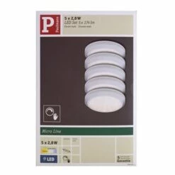 Les meilleures critiques de ???? PAULMANN Encastré, Métal, Intégré, Argent ???? -PAULMANN Sales 29127098 5