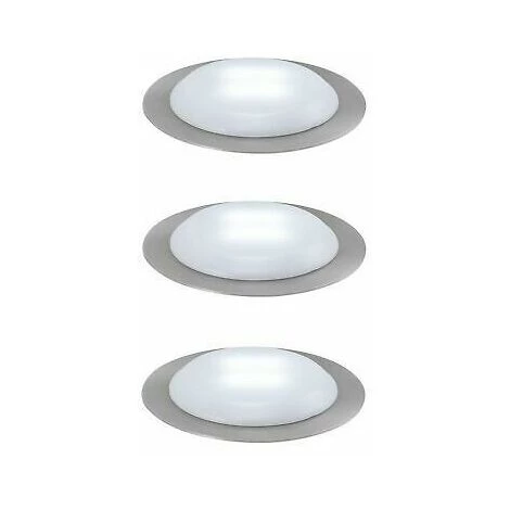 Tout neuf ???? PAULMANN Spot Encastré Led Nice Price 3x0,3w 45mm Sat ???? 2 Tout neuf ???? PAULMANN Spot Encastré Led Nice Price 3x0,3w 45mm Sat ???? – Image 2