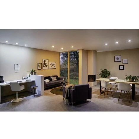 Grosses soldes ???? Luminaire à LED Encastrable Paulmann 92962 N/A Puissance: 18 W Blanc Chaud N/A ???? 3 Grosses soldes ???? Luminaire à LED Encastrable Paulmann 92962 N/A Puissance: 18 W Blanc Chaud N/A ???? – Image 3