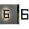 Top 10 ???? Eclairage Solaire Pour Numéro De Maison Paulmann 79847 LED Intégrée N/A Puissance: 0.20 W Blanc Chaud N/A ✨