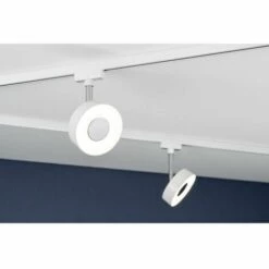 Top 10 ❤️ Luminaire Sur Rail Haute Tension Paulmann Circle 95272 LED Intégrée N/A Puissance: 5 W Blanc Chaud N/A ✔️