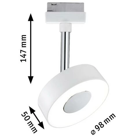 Top 10 ❤️ Luminaire Sur Rail Haute Tension Paulmann Circle 95272 LED Intégrée N/A Puissance: 5 W Blanc Chaud N/A ✔️ 3 Top 10 ❤️ Luminaire Sur Rail Haute Tension Paulmann Circle 95272 LED Intégrée N/A Puissance: 5 W Blanc Chaud N/A ✔️ – Image 3