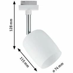 Meilleur prix ???? Luminaire Sur Rail Haute Tension Paulmann Blossom 95342 G9 N/A Puissance: 10 W N/A ???? -PAULMANN Sales 31046861 3