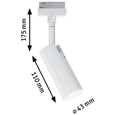 Les meilleures critiques de ???? Luminaire Sur Rail Haute Tension Paulmann Tubo 95507 LED Intégrée N/A Puissance: 5 W Blanc Chaud N/A ???? 2 Les meilleures critiques de ???? Luminaire Sur Rail Haute Tension Paulmann Tubo 95507 LED Intégrée N/A Puissance: 5 W Blanc Chaud N/A ???? – Image 2