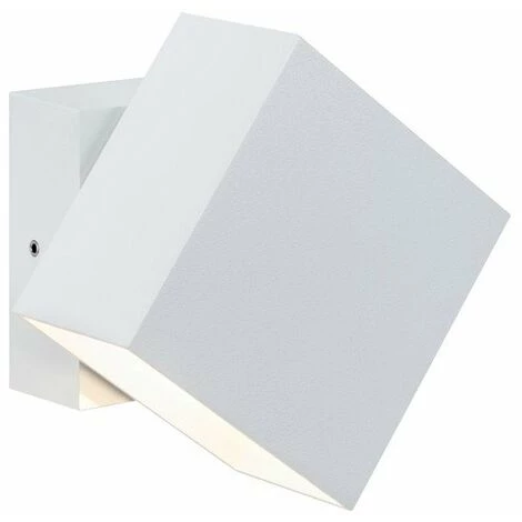 Top 10 ???? PAULMANN Applique Murale LED En Saillie Cybo - Blanc - 2 X 3W - 2700K - IP65 - 100 X 100mm - Non Dimmable - Blanc ???? 3 Top 10 ???? PAULMANN Applique Murale LED En Saillie Cybo - Blanc - 2 X 3W - 2700K - IP65 - 100 X 100mm - Non Dimmable - Blanc ???? – Image 3