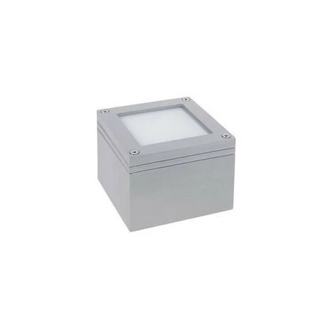 Meilleur prix ???? Encastré Mural Carré Alu Gris 100x100x80mm Avec Ampoule LED Intégrée 1W 6500K IP65 PAULMANN 99488 ✔️ 1 Meilleur prix ???? Encastré Mural Carré Alu Gris 100x100x80mm Avec Ampoule LED Intégrée 1W 6500K IP65 PAULMANN 99488 ✔️