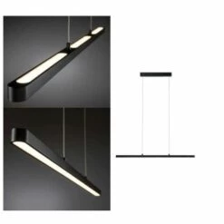 Meilleure affaire ⌛ Lampe Pendante à Led Lento Paulmann 796.93-black 😀