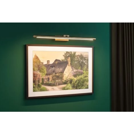 Acheter ???? Mingo - Applique Tableau - 11W Laiton Patiné 61,5cm Paulmann ???? 2 Acheter ???? Mingo - Applique Tableau - 11W Laiton Patiné 61,5cm Paulmann ???? – Image 2