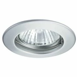 Grosses soldes ✨ PAULMANN Kit Spot Encastré 1x50w Gu10 Fixe Chrome Mat ????