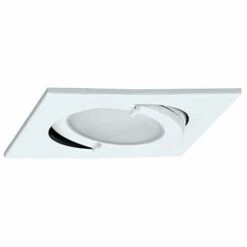 Nouveau ???? PAULMANN Kit 3 Spots Encastrés Quattro IP44 G4 20w Blanc ✔️