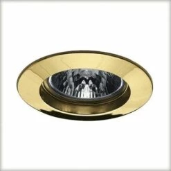 Coupon ???? PAULMANN Encastrable Fonte Alu Fixe Gu10 Doré ⌛