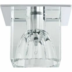 Vente flash ???? PAULMANN Kit 3 Spots Semi Encastré, G4 10w,95Lm,IP20,métal Argent Verrerie Claire En Saillie ????