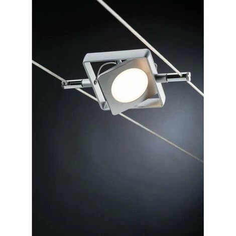 Budget ⭐ PAULMANN Kit Complet Comprenant 4 Spots MacLed Sur Câbles - 4x4W - 2700°K - 200lm - Chrome Mat - Non Dimmable ???? 2 Budget ⭐ PAULMANN Kit Complet Comprenant 4 Spots MacLed Sur Câbles - 4x4W - 2700°K - 200lm - Chrome Mat - Non Dimmable ???? – Image 2