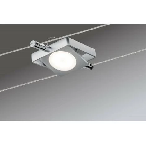 Budget ⭐ PAULMANN Kit Complet Comprenant 4 Spots MacLed Sur Câbles - 4x4W - 2700°K - 200lm - Chrome Mat - Non Dimmable ???? 4 Budget ⭐ PAULMANN Kit Complet Comprenant 4 Spots MacLed Sur Câbles - 4x4W - 2700°K - 200lm - Chrome Mat - Non Dimmable ???? – Image 4