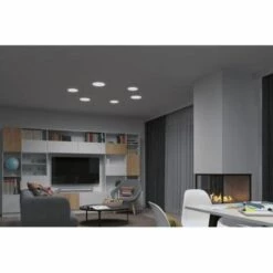 Nouveau ???? PAULMANN Plafonnier Encastrable LED Veluna VariFit 14 W CCT 30006500K 1000 Lm Ø 185 Mm - Blanc ???? 6 Nouveau ???? PAULMANN Plafonnier Encastrable LED Veluna VariFit 14 W CCT 30006500K 1000 Lm Ø 185 Mm - Blanc ???? -PAULMANN Sales 57029264 3