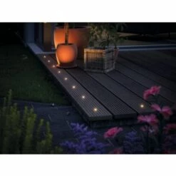 Nouveau ???? PAULMANN Kit 5 Spots Encastrés PlugShine Extérieurs MicroPenPro 5x022 W IP67 3000K Avec Driver - Argent ✔️ -PAULMANN Sales 57032360 5