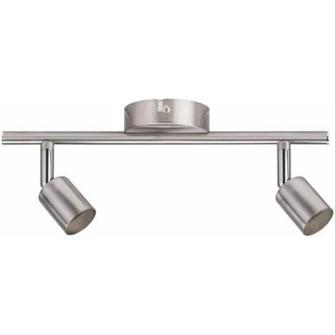 Grosses soldes ???? PAULMANN Plafonnier Spot Carolina Max 4x10W GU10 Nickel Mat 230 V Métal - Nickelé Mat ???? 2 Grosses soldes ???? PAULMANN Plafonnier Spot Carolina Max 4x10W GU10 Nickel Mat 230 V Métal - Nickelé Mat ???? – Image 2