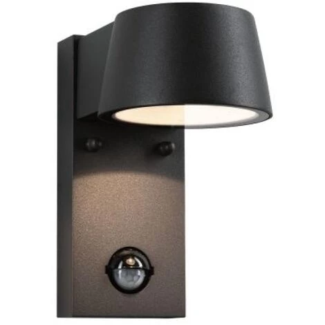 Meilleure affaire ✨ PAULMANN Applique Murale Extérieure LED Capea 6 W IP44 3000K Alu Noir Avec Détecteur De Mouvement - Noir ✨ 1 Meilleure affaire ✨ PAULMANN Applique Murale Extérieure LED Capea 6 W IP44 3000K Alu Noir Avec Détecteur De Mouvement - Noir ✨
