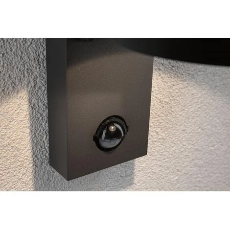 Meilleure affaire ✨ PAULMANN Applique Murale Extérieure LED Capea 6 W IP44 3000K Alu Noir Avec Détecteur De Mouvement - Noir ✨ 3 Meilleure affaire ✨ PAULMANN Applique Murale Extérieure LED Capea 6 W IP44 3000K Alu Noir Avec Détecteur De Mouvement - Noir ✨ – Image 3