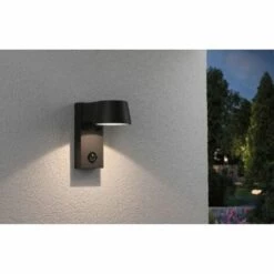 Meilleure affaire ✨ PAULMANN Applique Murale Extérieure LED Capea 6 W IP44 3000K Alu Noir Avec Détecteur De Mouvement - Noir ✨ 7 Meilleure affaire ✨ PAULMANN Applique Murale Extérieure LED Capea 6 W IP44 3000K Alu Noir Avec Détecteur De Mouvement - Noir ✨ -PAULMANN Sales 57038813 4