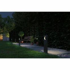 Grosses soldes ???? Borne Lumineuse LED Ivo Plug & Shine Paulmann - 1x6,5W - IP65 - Gris ???? -PAULMANN Sales 59317322 3