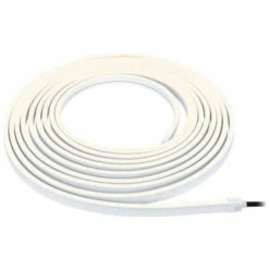 Meilleure vente ???? Strip LED Smooth Plug&Shine Paulmann -1x12W - 5m - 3000K - Noir - Blanc ????