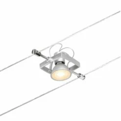 Meilleure vente ⭐ Spots Sur Câble Tendu Kit Mac 2 WIRE Sans Ampoules Paulmann - Leds - Chromé Mat - 5X10W - 230/12 V - Chrome ✨ 7 Meilleure vente ⭐ Spots Sur Câble Tendu Kit Mac 2 WIRE Sans Ampoules Paulmann - Leds - Chromé Mat - 5X10W - 230/12 V - Chrome ✨ -PAULMANN Sales 62328276 3