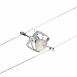 Meilleure vente ⭐ Spots Sur Câble Tendu Kit Mac 2 WIRE Sans Ampoules Paulmann - Leds - Chromé Mat - 5X10W - 230/12 V - Chrome ✨ 8 Meilleure vente ⭐ Spots Sur Câble Tendu Kit Mac 2 WIRE Sans Ampoules Paulmann - Leds - Chromé Mat - 5X10W - 230/12 V - Chrome ✨ -PAULMANN Sales 62328276 4