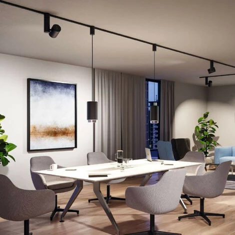 Budget ???? Spot LED Zeuz URail Paulmann - 33W - 3000K - 39° - Dimmable - Noir - Noir ⭐ 2 Budget ???? Spot LED Zeuz URail Paulmann - 33W - 3000K - 39° - Dimmable - Noir - Noir ⭐ – Image 2