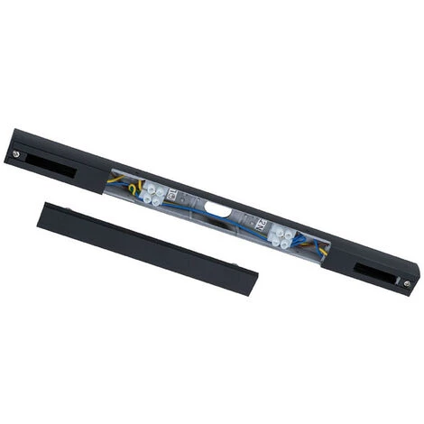 Vente flash ???? Kit De Base URail Paulmann - Noir Mat - L 2,30m - Max 1000W - Noir ???? 1 Vente flash ???? Kit De Base URail Paulmann - Noir Mat - L 2,30m - Max 1000W - Noir ????