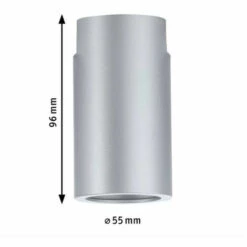 Offres ???? Spot Individuel Sur Rail URail Ceiling Socket Paulmann - E27 - 20W Max - Dimmable - Chromé Mat - Sans Ampoule - Chrome ???? -PAULMANN Sales 69829617 4