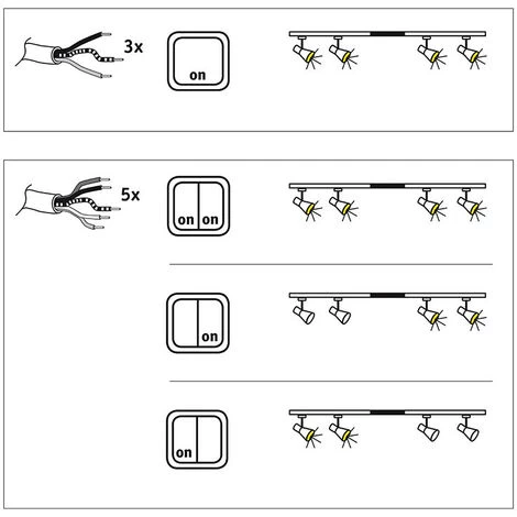 Nouveau ???? Alimentation électrique Centrale URail Paulmann - Chromé Mat - 1000W - 230V - Plastique ✔️ 2 Nouveau ???? Alimentation électrique Centrale URail Paulmann - Chromé Mat - 1000W - 230V - Plastique ✔️ – Image 2