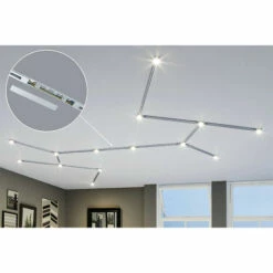 Nouveau ???? Alimentation électrique Centrale URail Paulmann - Chromé Mat - 1000W - 230V - Plastique ✔️ 5 Nouveau ???? Alimentation électrique Centrale URail Paulmann - Chromé Mat - 1000W - 230V - Plastique ✔️ -PAULMANN Sales 69829628 3