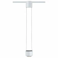 Remise ⌛ Suspension LED URail Aldan Paulmann - 8.5W Max - 2700K - Dimmable - Blanc - Blanc ????