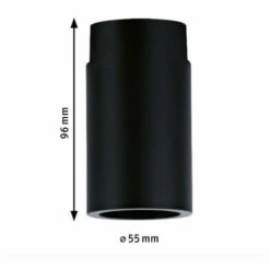 Grosses soldes ???? Spot Individuel Sur Rail URail Ceiling Socket Paulmann - E27 - 20W Max - Dimmable - Noir - Sans Ampoule - Noir ???? -PAULMANN Sales 69829698 3