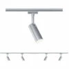 Le moins cher ???? Kit URail Tubo Paulmann - 3000K - 4x5W - Chrome Mat / Chrome - Chrome ????