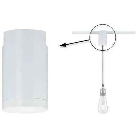 Meilleure vente ???? Adaptateur Universel Pour Suspension URail Paulmann - 230V - Blanc - Blanc ???? 1 Meilleure vente ???? Adaptateur Universel Pour Suspension URail Paulmann - 230V - Blanc - Blanc ????
