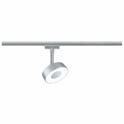 Meilleure vente ???? Spot LED Sur Rail Circle URail Paulmann - 5W - 4000K - Dimmable - Chromé Mat - Chrome ????