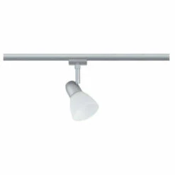 Les meilleures critiques de ???? Spot Sur Rail Caps URail Paulmann - 20W Max - E14 - Dimmable - Chrome Dépoli/ Verre Opale - Chrome ????
