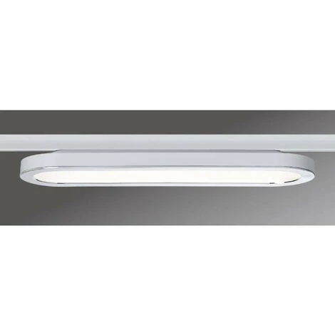 Grosses soldes ???? Panneau LED URail Loop Paulmann - 7W - 2700K - Non Dimmable - Blanc/ Chrome - Blanc ???? 2 Grosses soldes ???? Panneau LED URail Loop Paulmann - 7W - 2700K - Non Dimmable - Blanc/ Chrome - Blanc ???? – Image 2