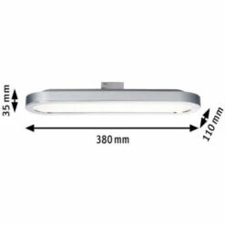 Grosses soldes ???? Panneau LED URail Loop Paulmann - 7W - 2700K - Non Dimmable - Blanc/ Chrome - Blanc ???? 7 Grosses soldes ???? Panneau LED URail Loop Paulmann - 7W - 2700K - Non Dimmable - Blanc/ Chrome - Blanc ???? -PAULMANN Sales 69829749 3