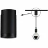 De gros ???? Adaptateur Universel Pour Suspension URail Paulmann - 230V - Noir - Noir ❤️