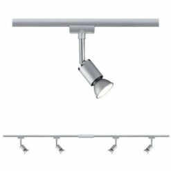 Les meilleures critiques de ???? Kit URail Pure II Paulmann - GU10 - 4x10W - Dimmable - Chrome Mat / Chrome - Chrome ????