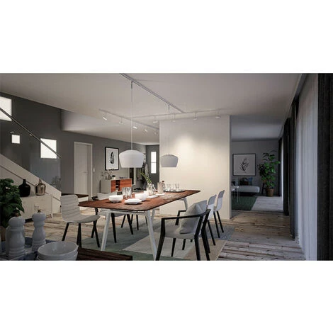 Promo ✔️ Connecteur En X Light&Easy URail Paulmann - 1000W Max - Blanc - Blanc ⌛ 2 Promo ✔️ Connecteur En X Light&Easy URail Paulmann - 1000W Max - Blanc - Blanc ⌛ – Image 2