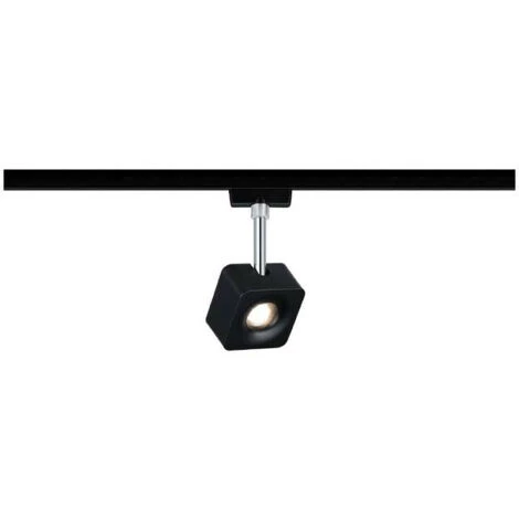 Meilleur prix ???? Spot Sur Rail Cube URail Paulmann - 8W - 4000K - Dimmable - Noir Mat/chrome - Chrome ???? 1 Meilleur prix ???? Spot Sur Rail Cube URail Paulmann - 8W - 4000K - Dimmable - Noir Mat/chrome - Chrome ????