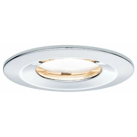 Nouveau ???? PAULMANN Spot Encastré LED Coin Slim - Chromé - 6.8W - 2700K - IP65 - Dimmable - Avec Ampoule - Chromé ???? 2 Nouveau ???? PAULMANN Spot Encastré LED Coin Slim - Chromé - 6.8W - 2700K - IP65 - Dimmable - Avec Ampoule - Chromé ???? – Image 2