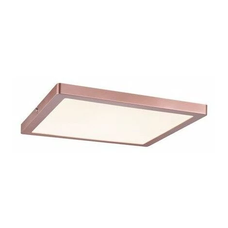 Top 10 ???? PAULMANN Plafonnier LED Atria - Carré - 24W - Or Rose - Dimmable - Autres Couleurs ???? 2 Top 10 ???? PAULMANN Plafonnier LED Atria - Carré - 24W - Or Rose - Dimmable - Autres Couleurs ???? – Image 2